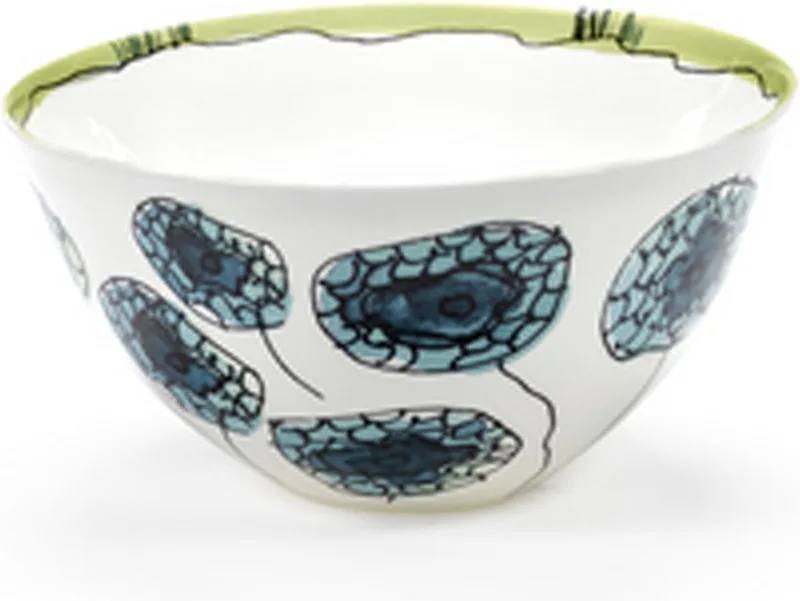 MARNI Midnightflowers - kom L Anemone vaniglia 18 cm - 2 stuks by Serax in White – product photo