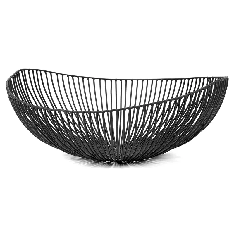 Meo Schale oval Schwarz by Serax – product photo