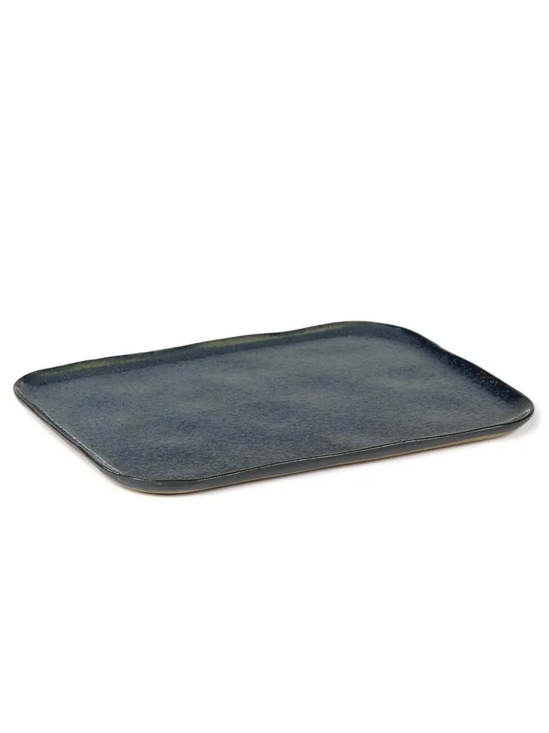 Merci La Nouvelle Table - Bord XL - Blauw/Grijs - 4 stuks von Serax in Blau – Produktfoto
