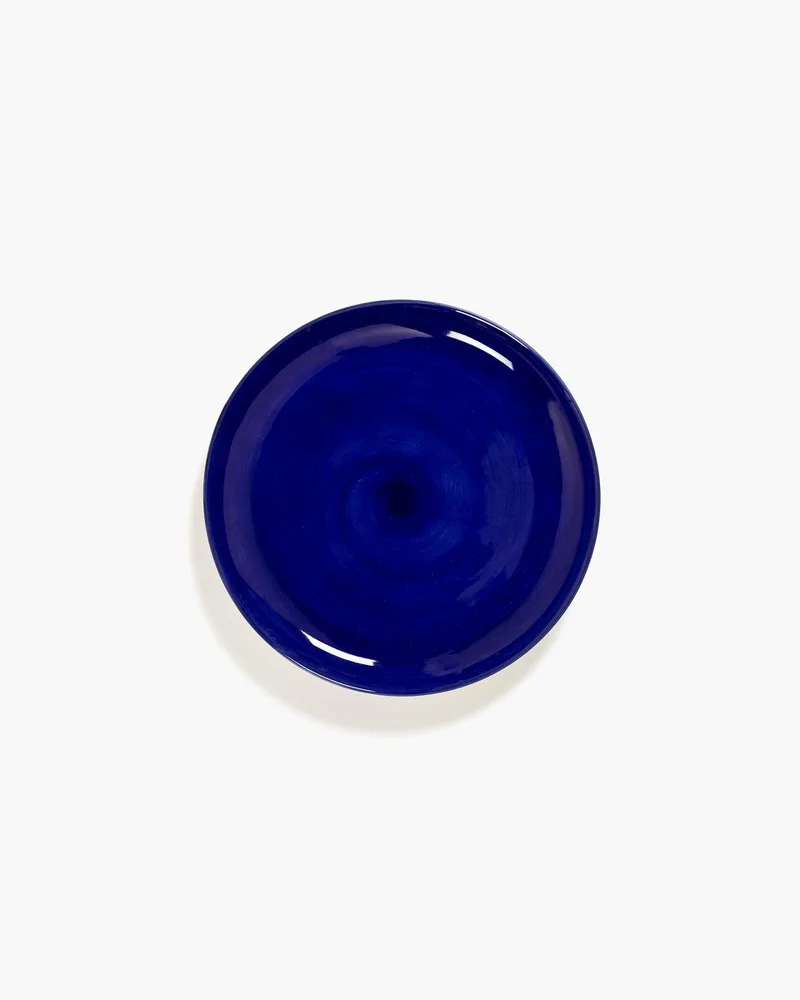 Ottolenghi Feast - Bord M - Donkerblauw - 22 Ø - 2 stuks by Serax in Blue – product photo