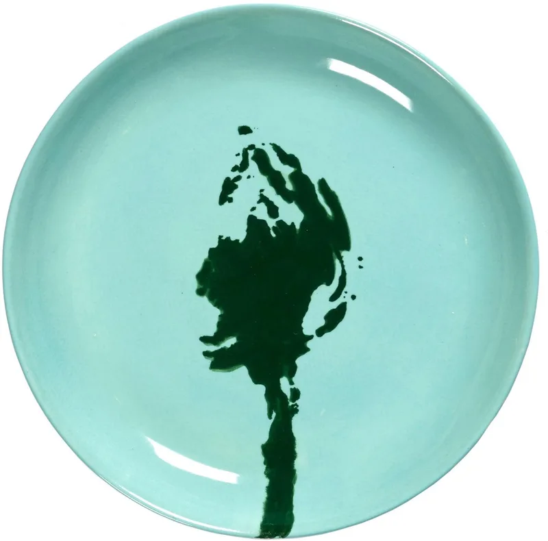 Ottolenghi Feast - Bord XS - Azurblauw/Artisjok Groen - 16 Ø - 4 stuks by Serax in Blue – product photo