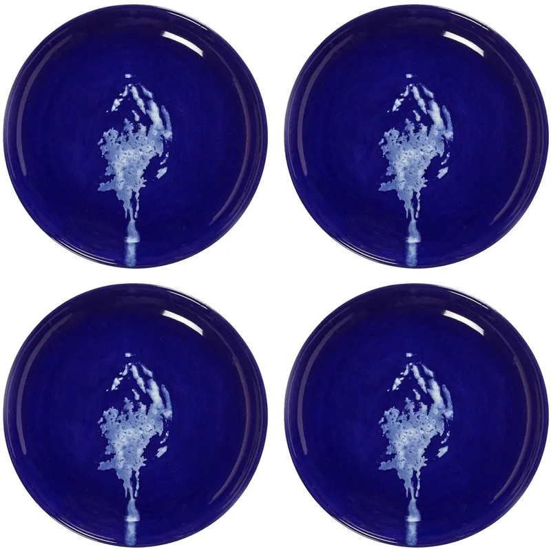 Ottolenghi Feast Teller XS Ø16 cm 4er Pack Multi von Serax in Blau – Produktfoto