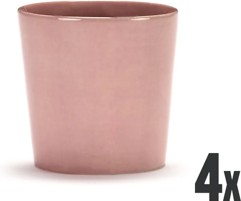 Ottolenghi Feast - Koffiekop - 7 Ø - 4 stuks från Serax i Rosa – produktbild