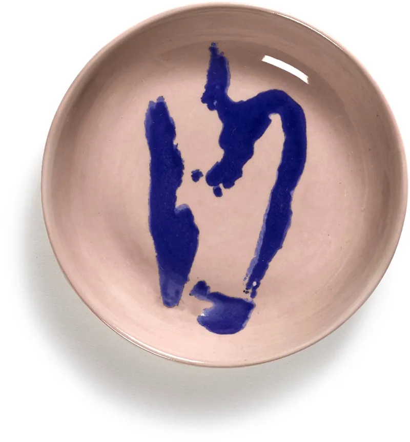 Ottolenghi Feast - Schaaltje S - Roze/Blauw - 11 Ø - 4 stuks by Serax in Pink – product photo