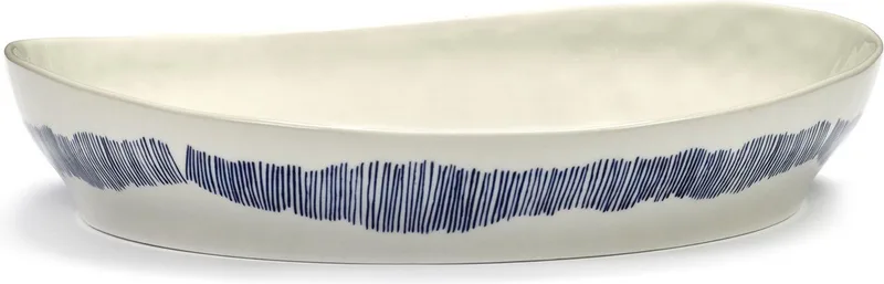 Ottolenghi Feast - Serveerkom S - Wit/Blauw - 30 Ø von Serax in Weiß – Produktfoto