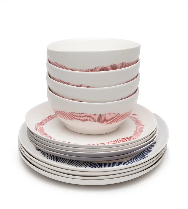 Ottolenghi Feast - Serviesset - 12 stuks von Serax in Weiß – Produktfoto
