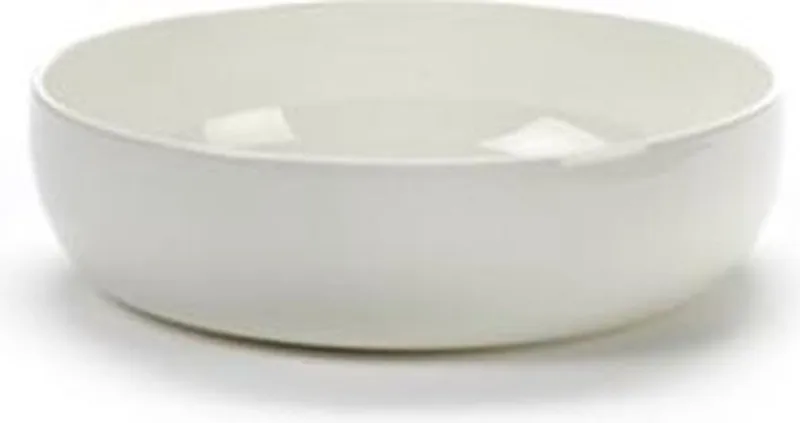 P. Boon Base geglazuurd diep bord 4.5/D16cm by Serax in White – product photo