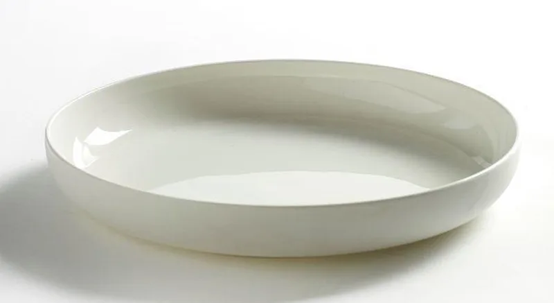 Base kleiner Teller mit hohem Rand weiß 20cm von Serax in Weiß – Produktfoto