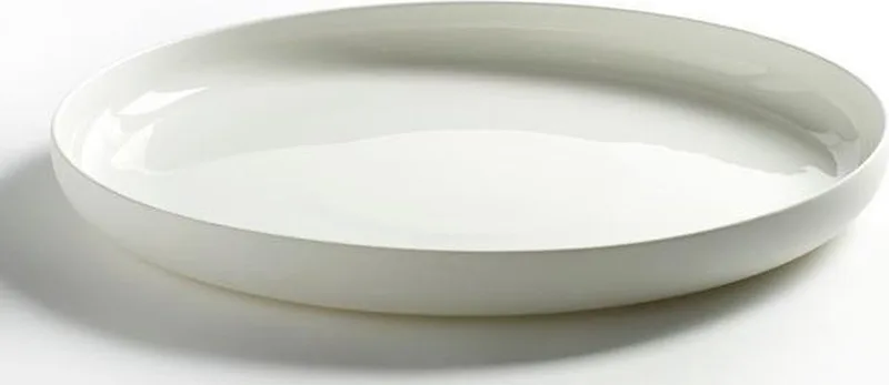 P. Boon Base hoog bord D28 H3cm by Serax in White – product photo