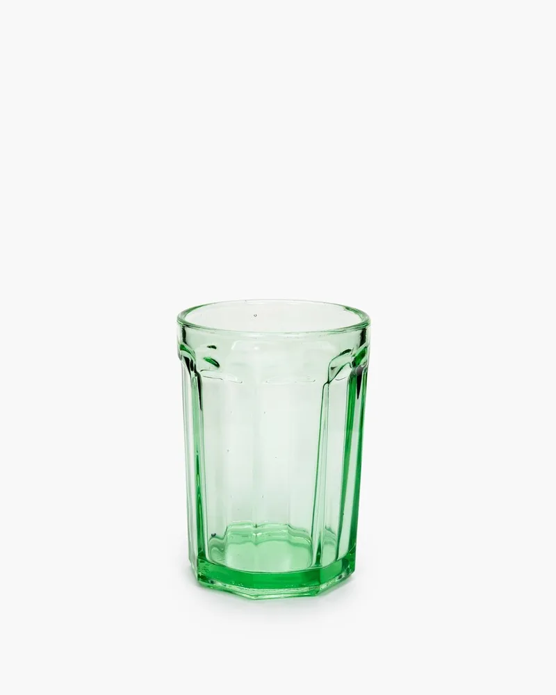 Paola Navone Fish & Fish - Glas L - 8 Ø - 40CL - 4 stuks by Serax in Green – product photo