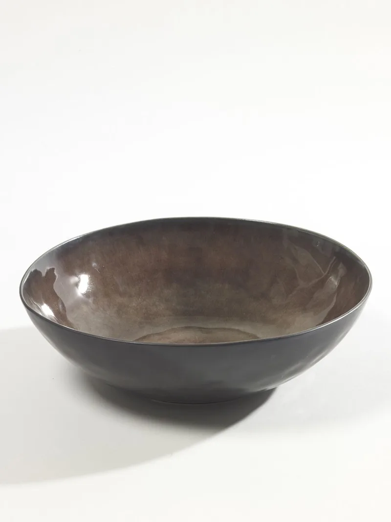 Pascale Naessens Pure - Diepe Kom - Bruin - 26 Ø by Serax in Black – product photo