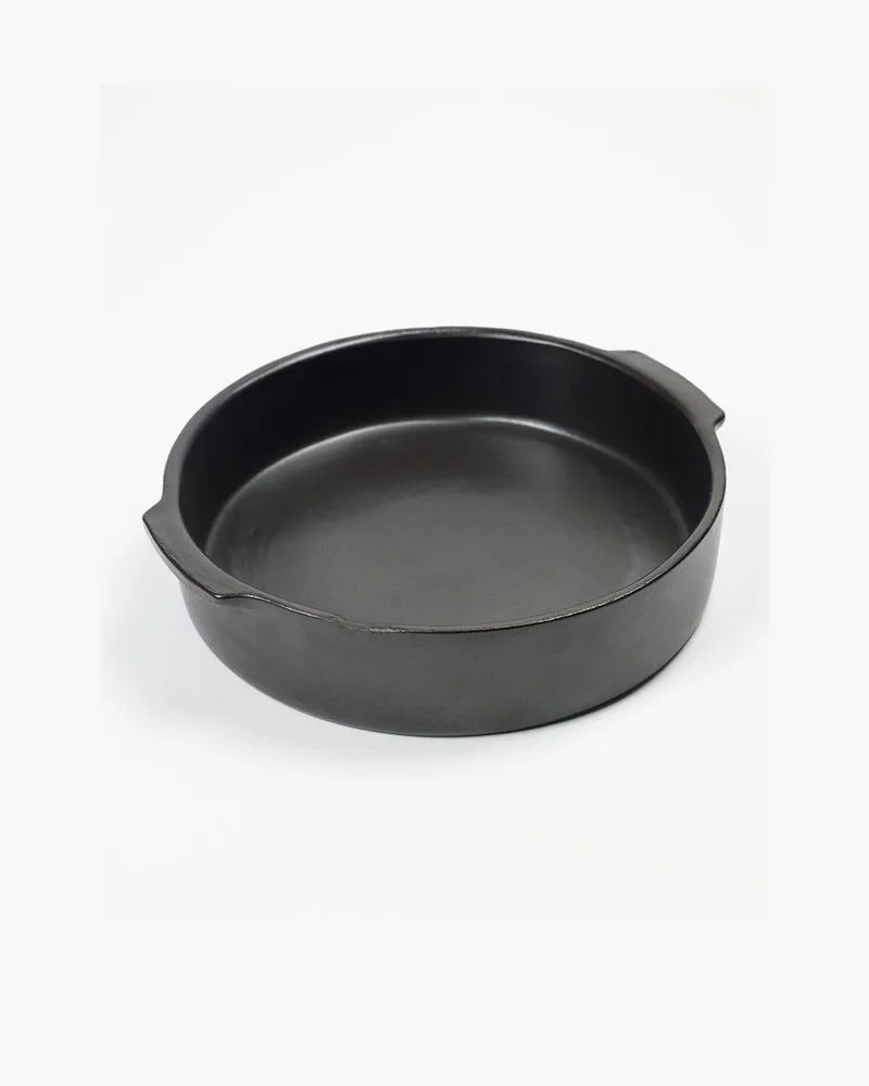 Pascale Naessens Pure - Oven-Serveerschaal XL - 31 Ø by Serax in Black – product photo