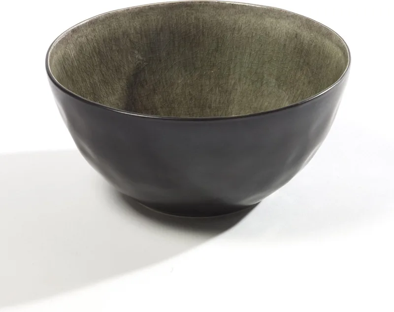 Pascale Naessens Pure Serveerkom - SMALL - Ø20xH9.5 by Serax in Grey – product photo