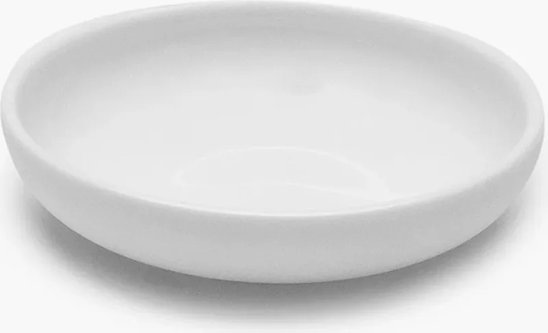 Piet Boon Base bord laag D6 H1.5cm (set van 8 stuks) fra Serax i Hvid – produktbillede