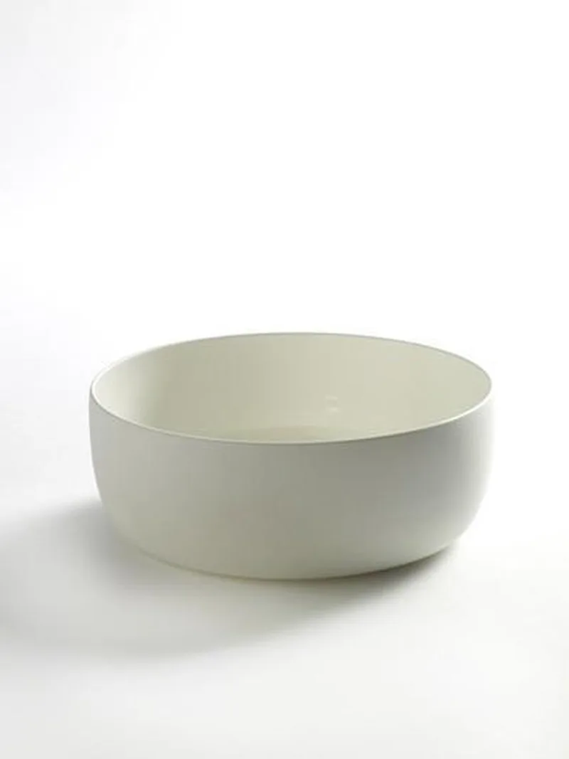 Piet Boon Base bowl hoog D20 H7.5cm MAT (per stuk) de Serax en Blanc – photo produit