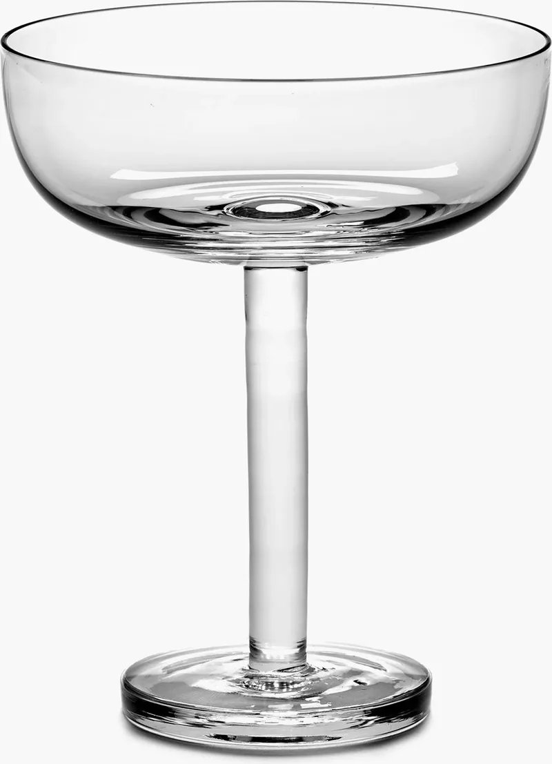 Piet Boon Base champagnecoupe 25cl (set van 4) by Serax in Glas – product photo