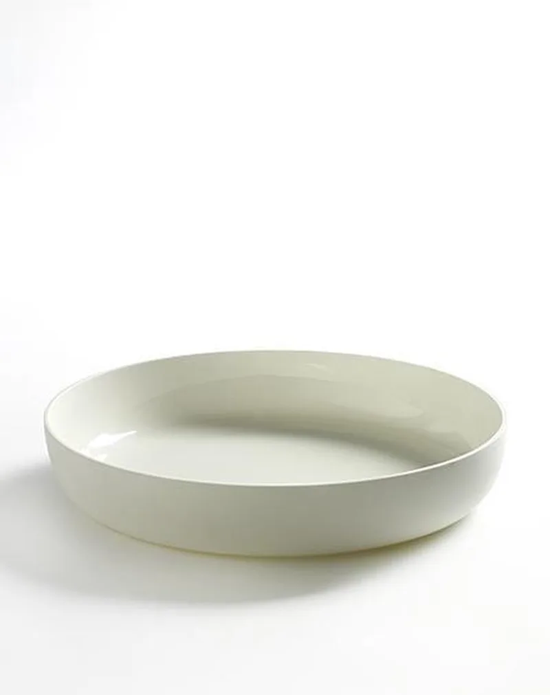 Base tiefer Teller weiß 24cm von Serax in Weiß – Produktfoto