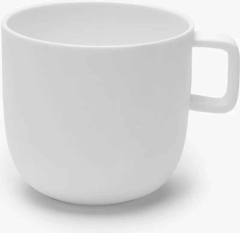Piet Boon Base koffiekop met oor 28cl mat(set van 4) by Serax in White – product photo