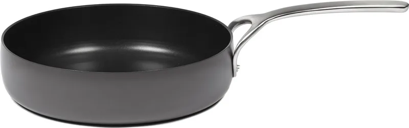 Pure by Pascale Naessens - Braadpan - 4,1L - Ø 28cm - H 7,2cm de Serax en Noir – photo produit