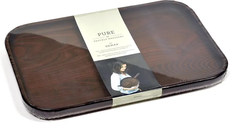 Pure by Pascale Naessens Dienblad - 36 x 24 cm - Hout by Serax in Brown – product photo