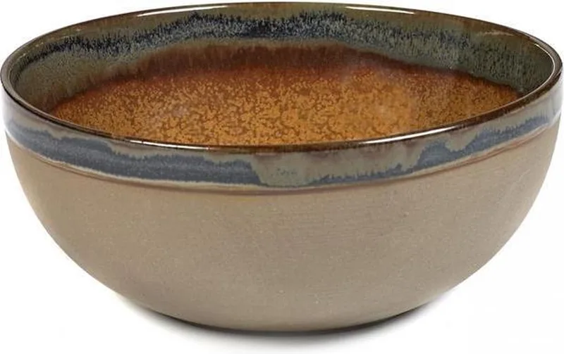 Sergio Herman B5116212C Surface Kom Medium Rusty Brown D19cm by Serax in Brown – product photo