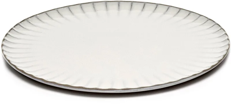Sergio Herman - Inku - Bord XL - 27 Ø - 4 stuks by Serax in White – product photo