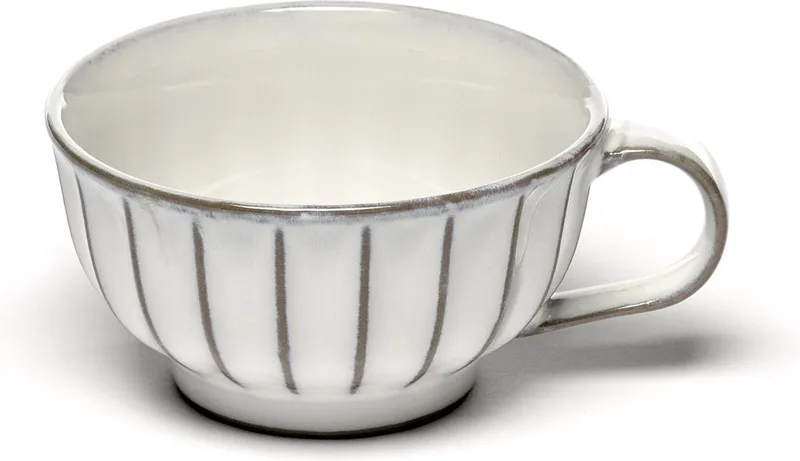 Sergio Herman Inku - Cappuccinokop - 10 Ø - 4 stuks by Serax in White – product photo