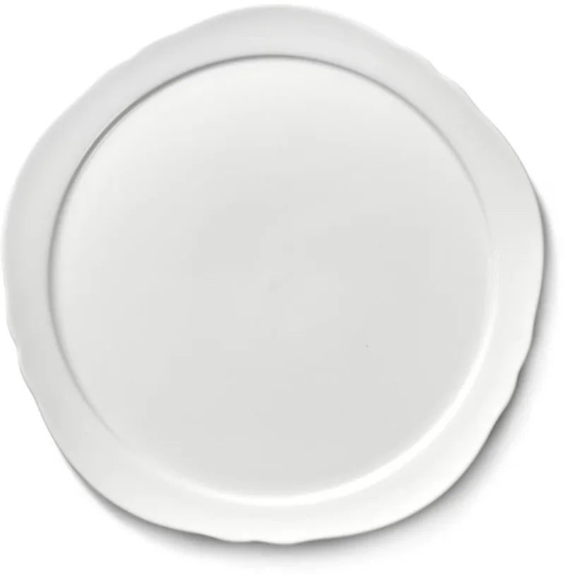 Sergio Herman Silhouette plat bord D30.2cm von Serax in Weiß – Produktfoto