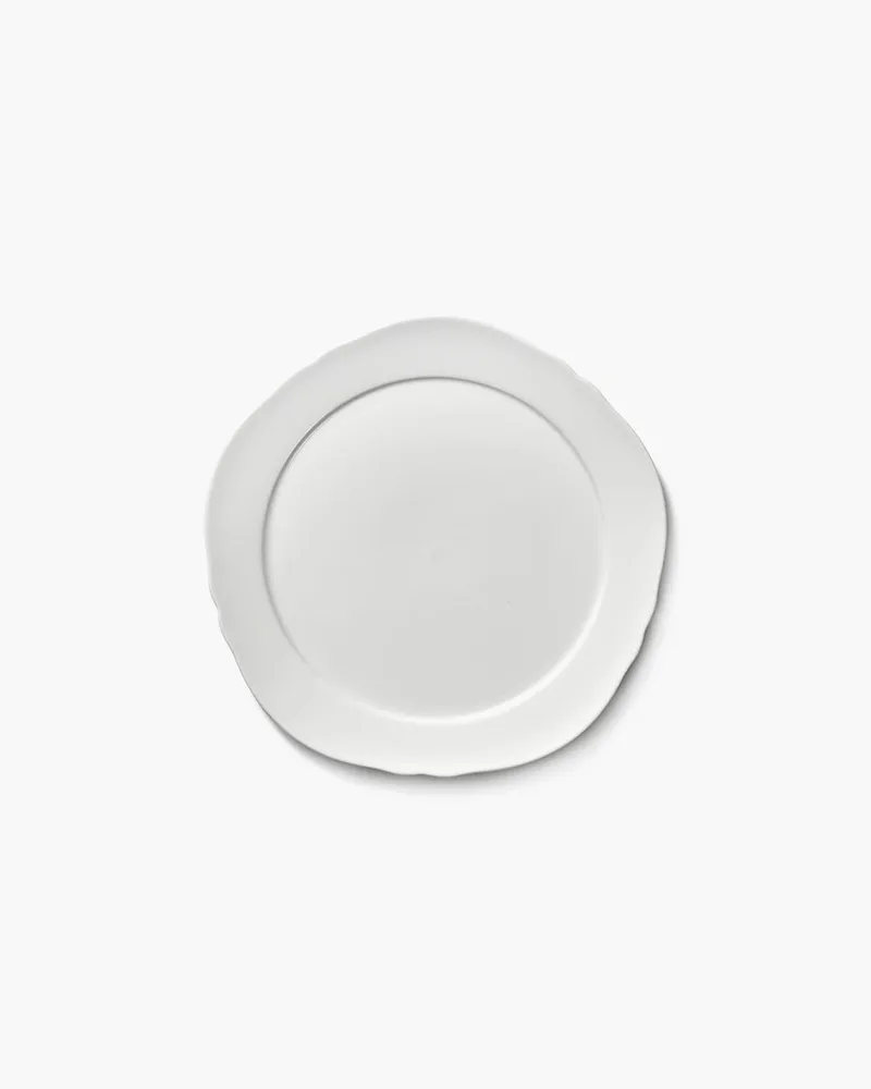 Sergio Herman Silhouette plat diner bord M D23.5cm (set van 4 stuks) by Serax in White – product photo