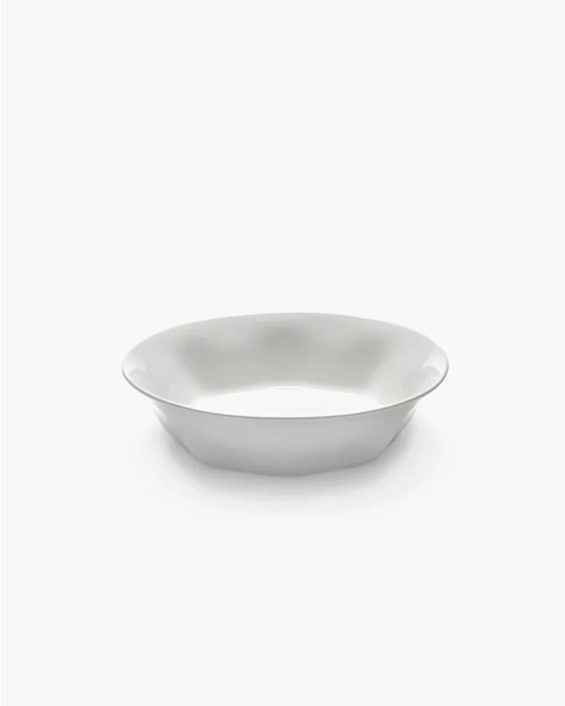Sergio Herman Silhouette ronde schaal D25.5cm H6.5cm by Serax in White – product photo