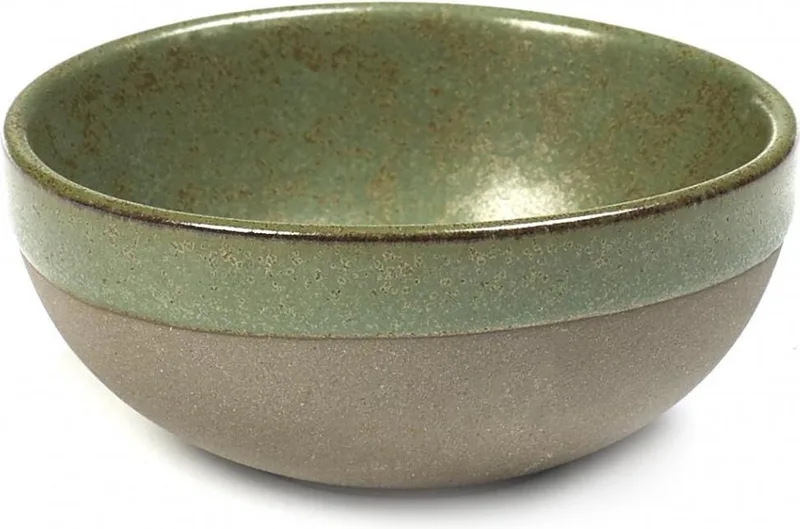 Sergio Herman Surface - Kom XS - Camogroen - 9 Ø - 4 stuks by Serax in Green – product photo
