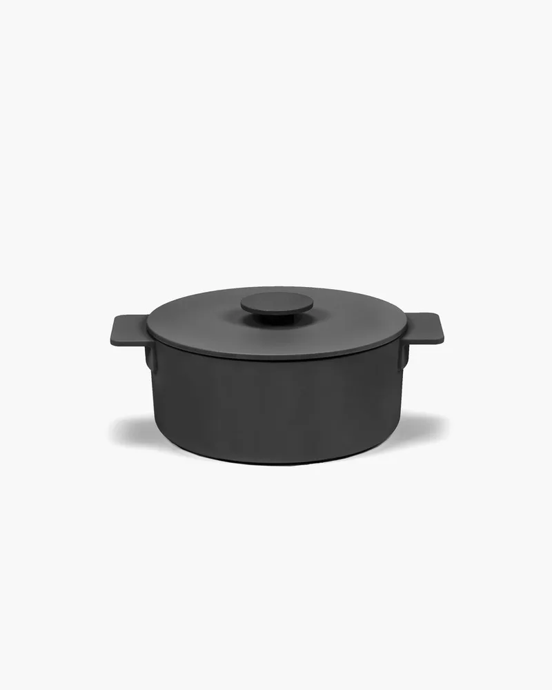 Sergio Herman - Surface - Ovenschaal S - L 26cm - 4,76kg van Serax in Zwart – productfoto