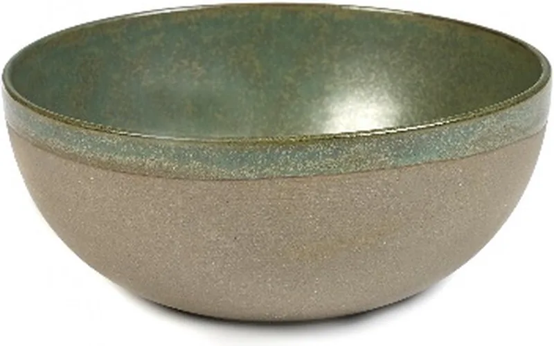 Sergio Herman - Surface - Serveerkom - Camogroen - 23 Ø by Serax in Green – product photo