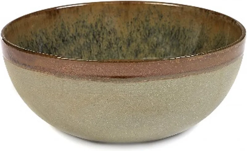 Sergio Herman Surface - Serveerkom - Indi Grijs - 23 Ø by Serax in Asgrijs – product photo