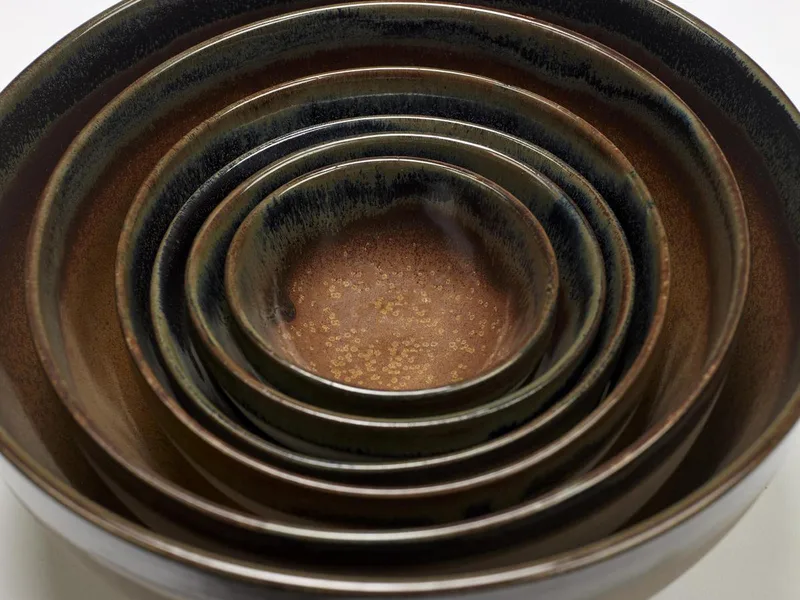 Sergio Herman Surface - Serveerkom - Roestbruin - 23 Ø by Serax in Brown – product photo