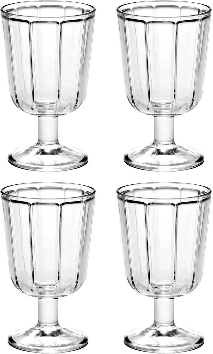 Sergio Herman Surface - Wijnglas - 7 Ø - 22CL - 4 stuks by Serax in Transparent – product photo