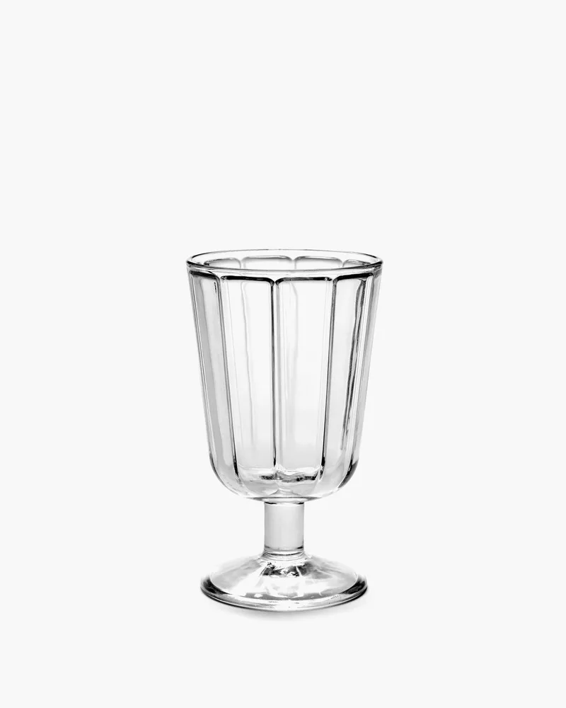 Sergio Herman Surface - Wijnglas - 8 Ø - 23CL - 4 stuks von Serax in Transparent – Produktfoto