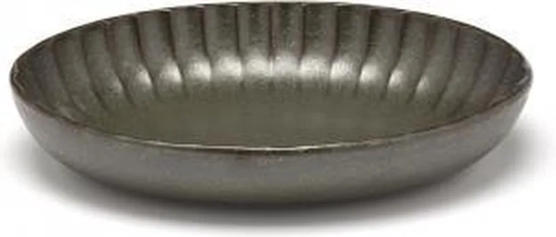 Serveer kom ovaal 19cm Inku Sergio Herman Serax 2st. van Serax in Groen – productfoto