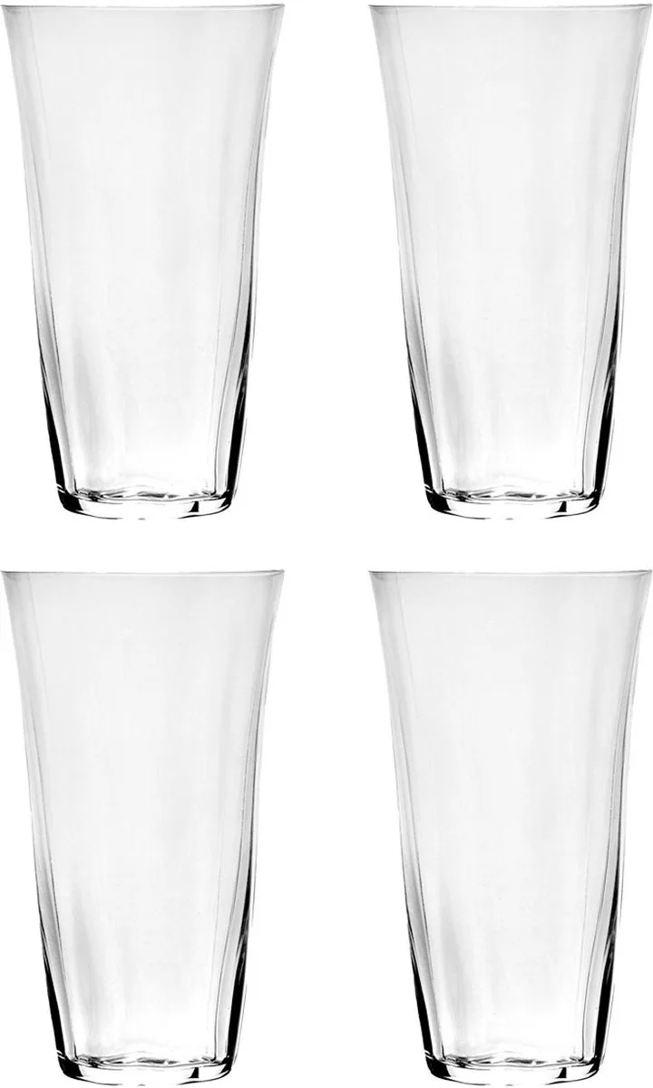 Silhouette By Sergio Herman Longdrink Glazen 44cl Set Van 4 von Serax in Transparent – Produktfoto