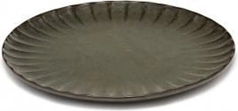 Surface By Sergio Herman Bord Inku Groen-Brons D 18 cm H 1.7 cm Per stuk by Serax in Green – product photo