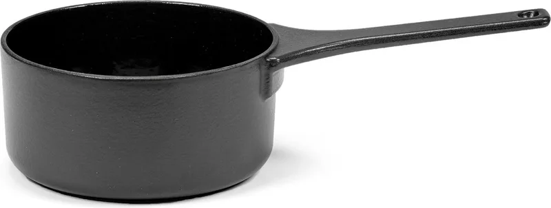 Surface by Sergio Herman - Sauspan - Gietijzer - 1,3L - Ø 17cm de Serax en Noir – photo produit
