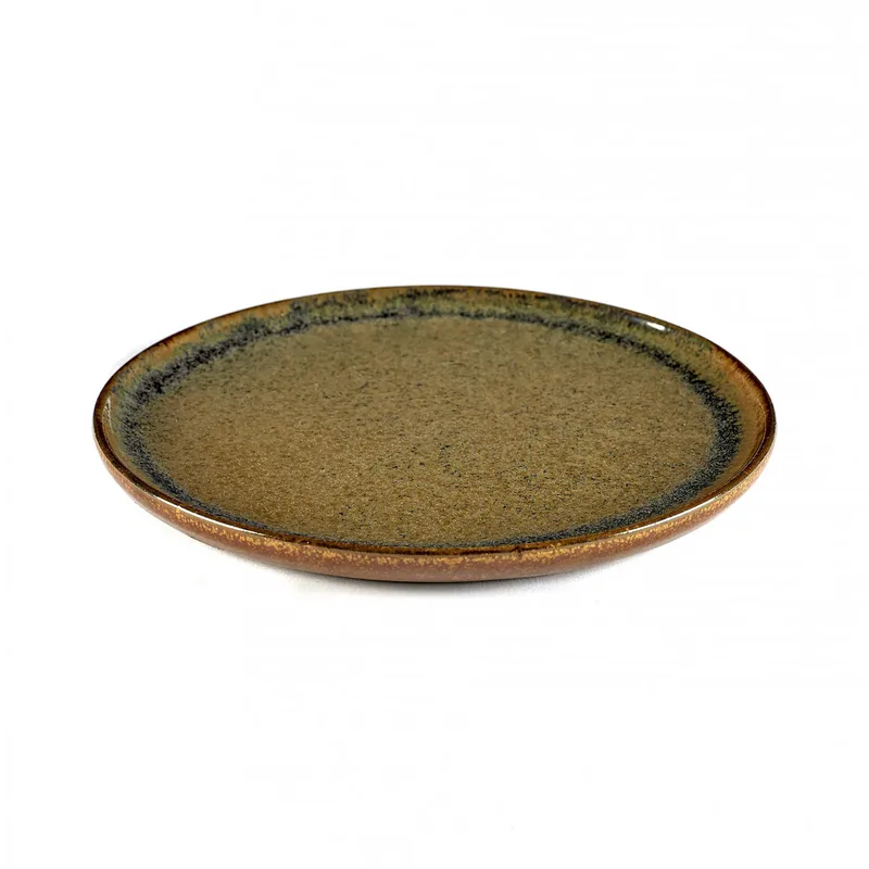 Petite assiette Surface 21 cm Indi grey de Serax – photo produit