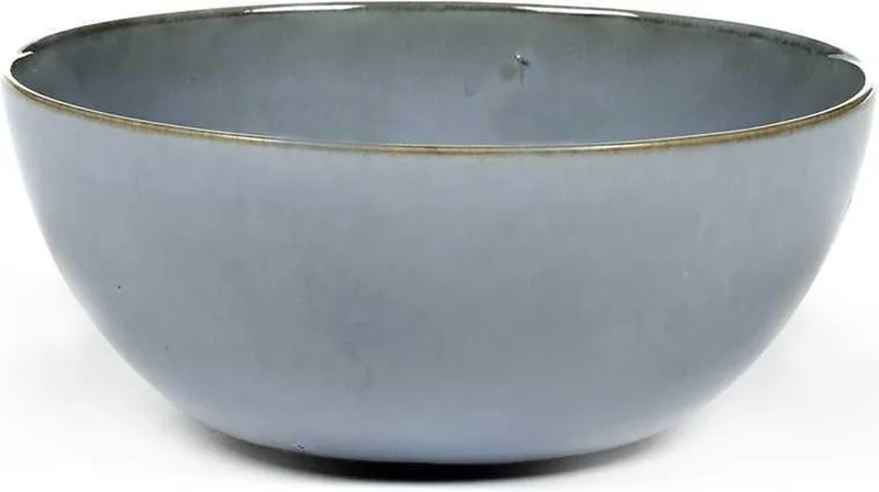Terres de Rêves Bowl M - Ø13,7 x H6 - 4 stuks van Serax in Smokey blue – productfoto