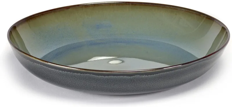 Terres de Rêves by Anita Le Grelle Pastabord - D23,5x4,5 cm - Misty grey/dark blue de Serax en Misty grey dark blue – photo produit