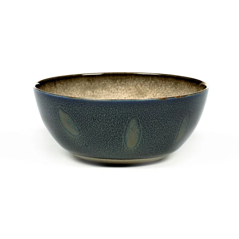 Terres de Rêves Schale M Misty grey-dark blue från Serax – produktbild