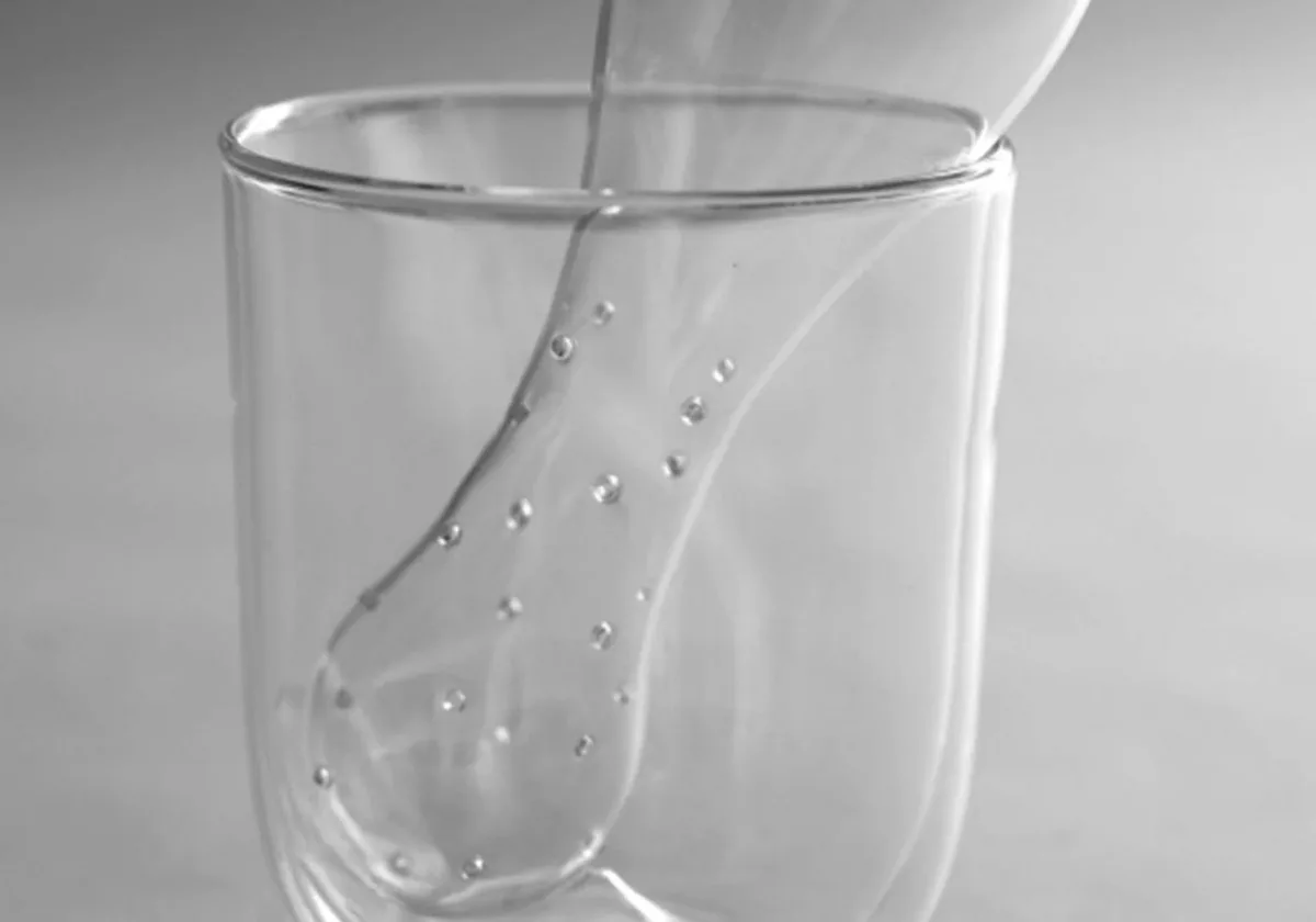 theeglas dubbelwandig + theehouder set van 2 från Serax i Transparent – produktbild