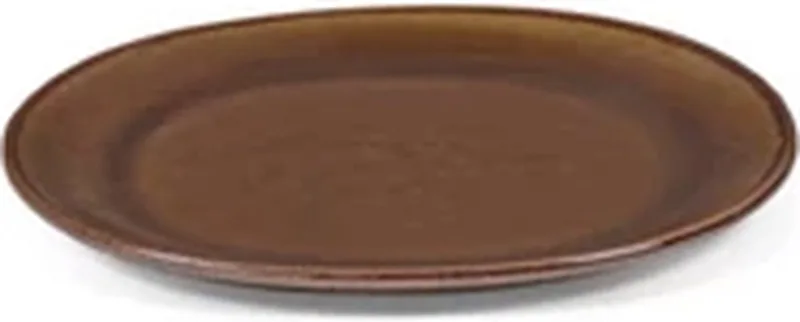 Uncharted Out of Lines plat bord 18x16cm ocher de Serax en Marron – photo produit