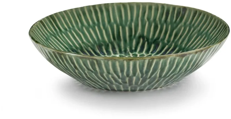 Verde Lanza By Pascale Naessens Serveerschaal Ø22 Set Van 2 by Serax in Green – product photo