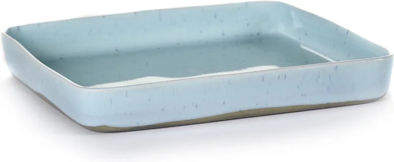 VIERKANT BORD 18X18 H2,4 CM by Serax in Light blue – product photo