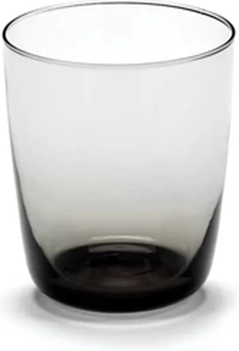 Vincent Van Duysen Cena glas hoog D8.5cm H10cm smokey grey by Serax in Smoke – product photo